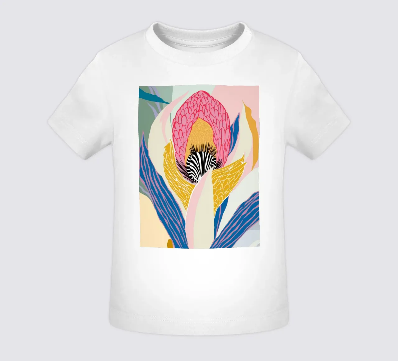 King Protea Majesty baby t-shirt by Grande Serene