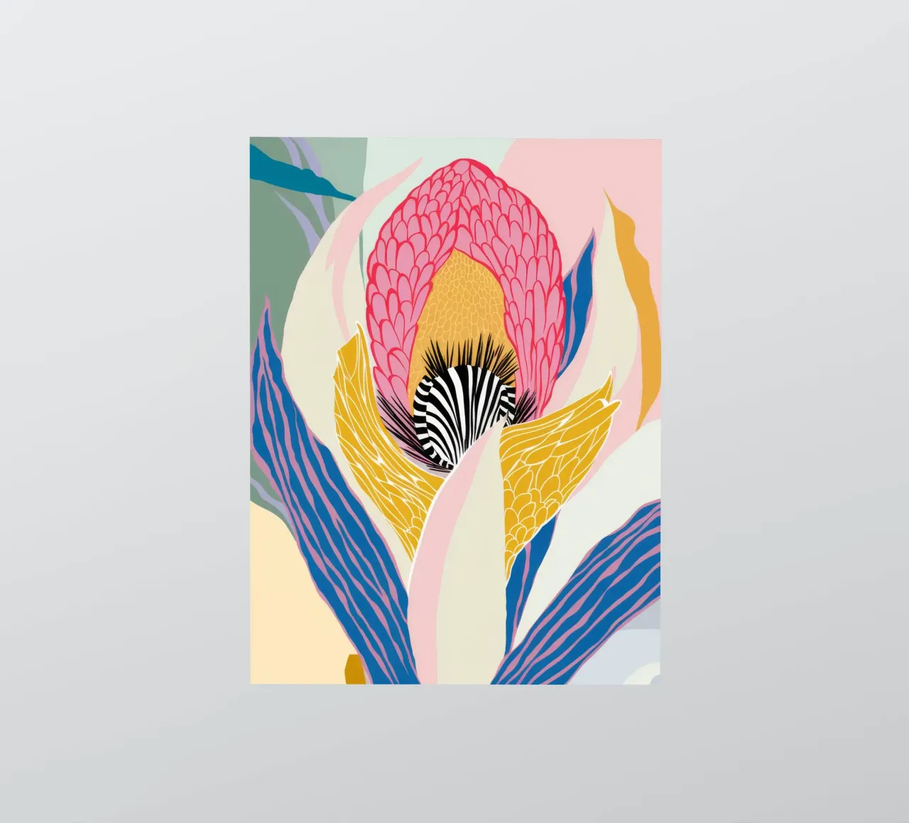 King Protea Majesty sticker by Grande Serene