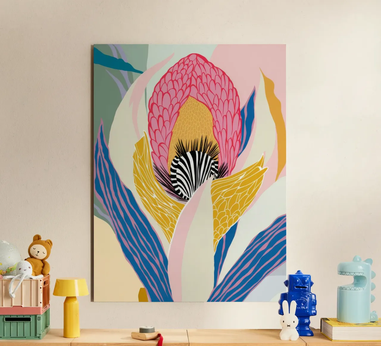 King Protea Majesty alu-dibond by Grande Serene
