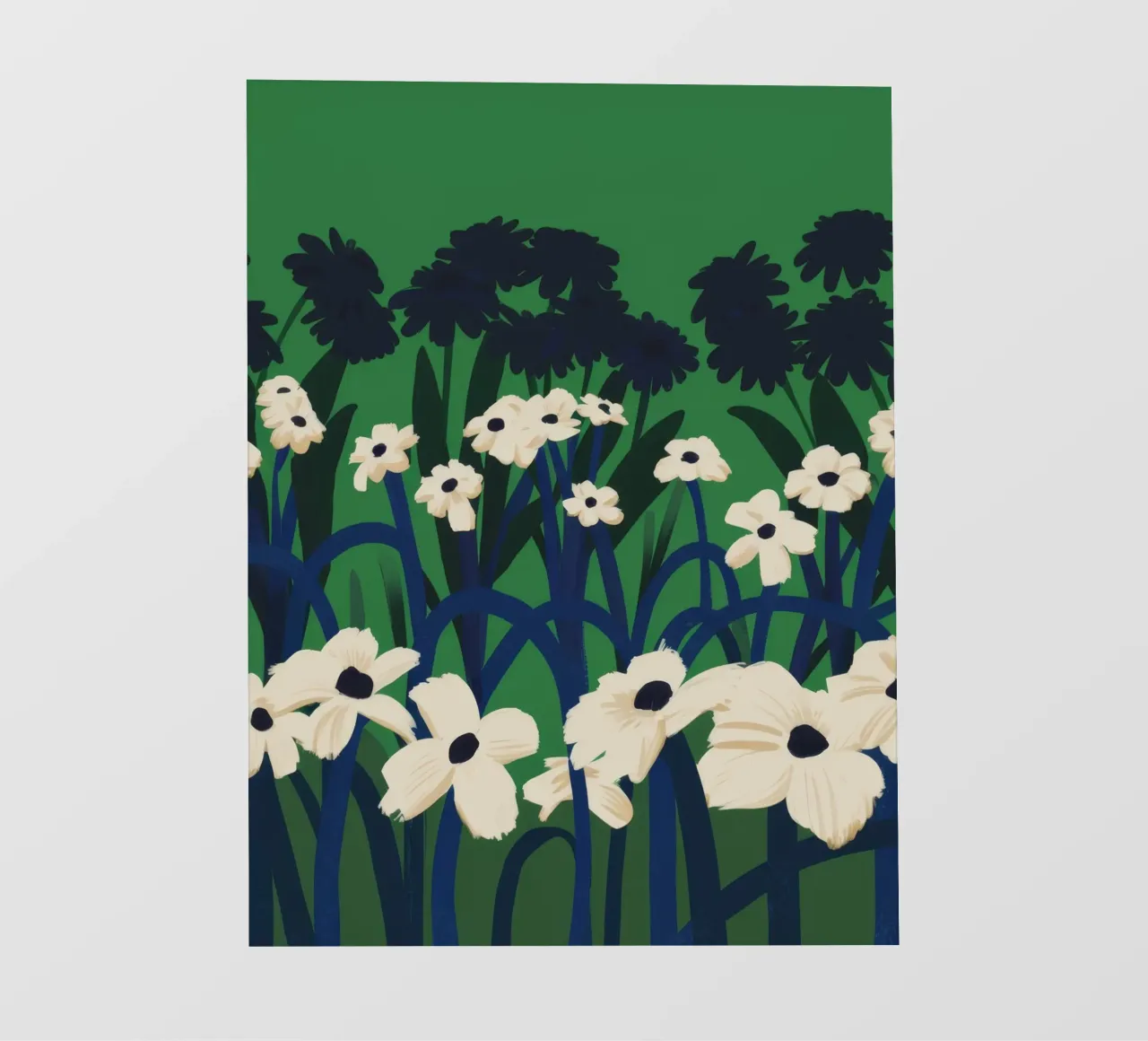 Twilight Flower Field photo wallpaper by Moonlite Desire