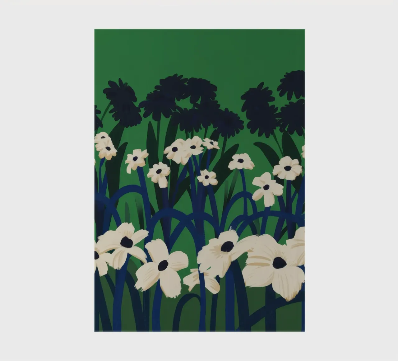 Twilight Flower Field notebook by Moonlite Desire