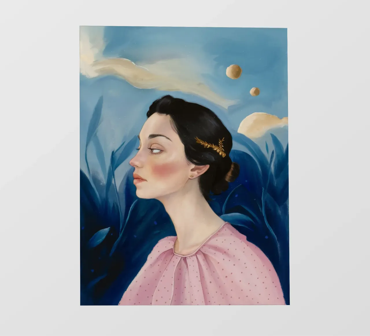 Rosa Serenity profilato telo in pvc da Vivid Reverie