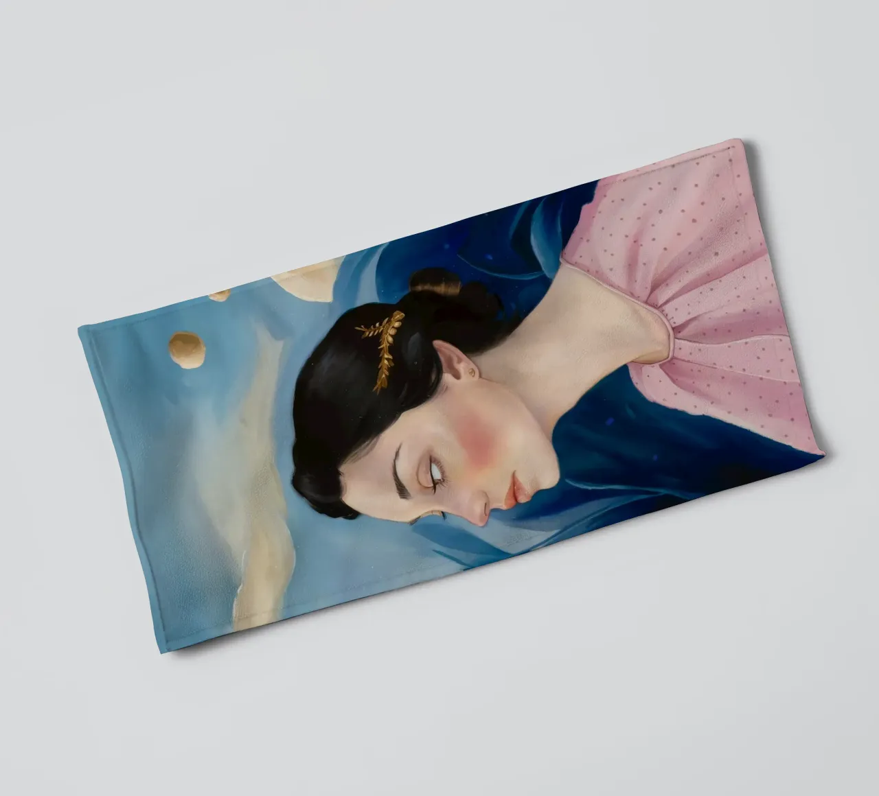 Rosa Serenity profilato asciugamano da bagno da Vivid Reverie