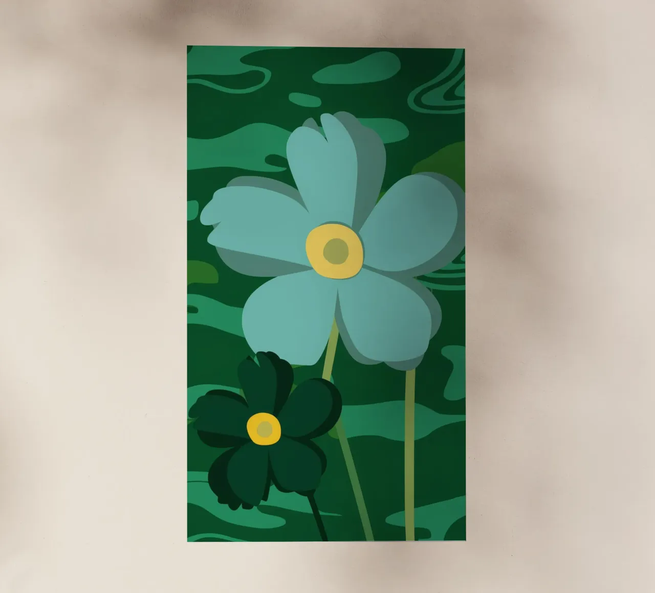 Camo Bloom Pop pellicola backlit da Moonlite Desire
