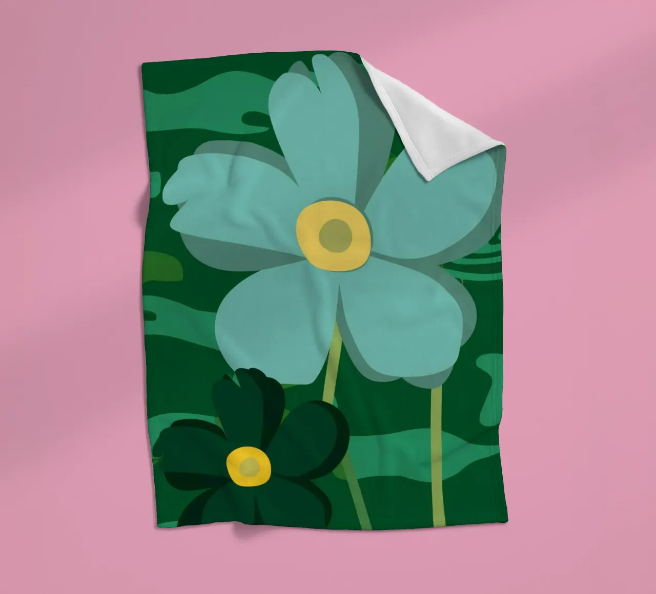 Camo Bloom Pop coperta in pile da Moonlite Desire