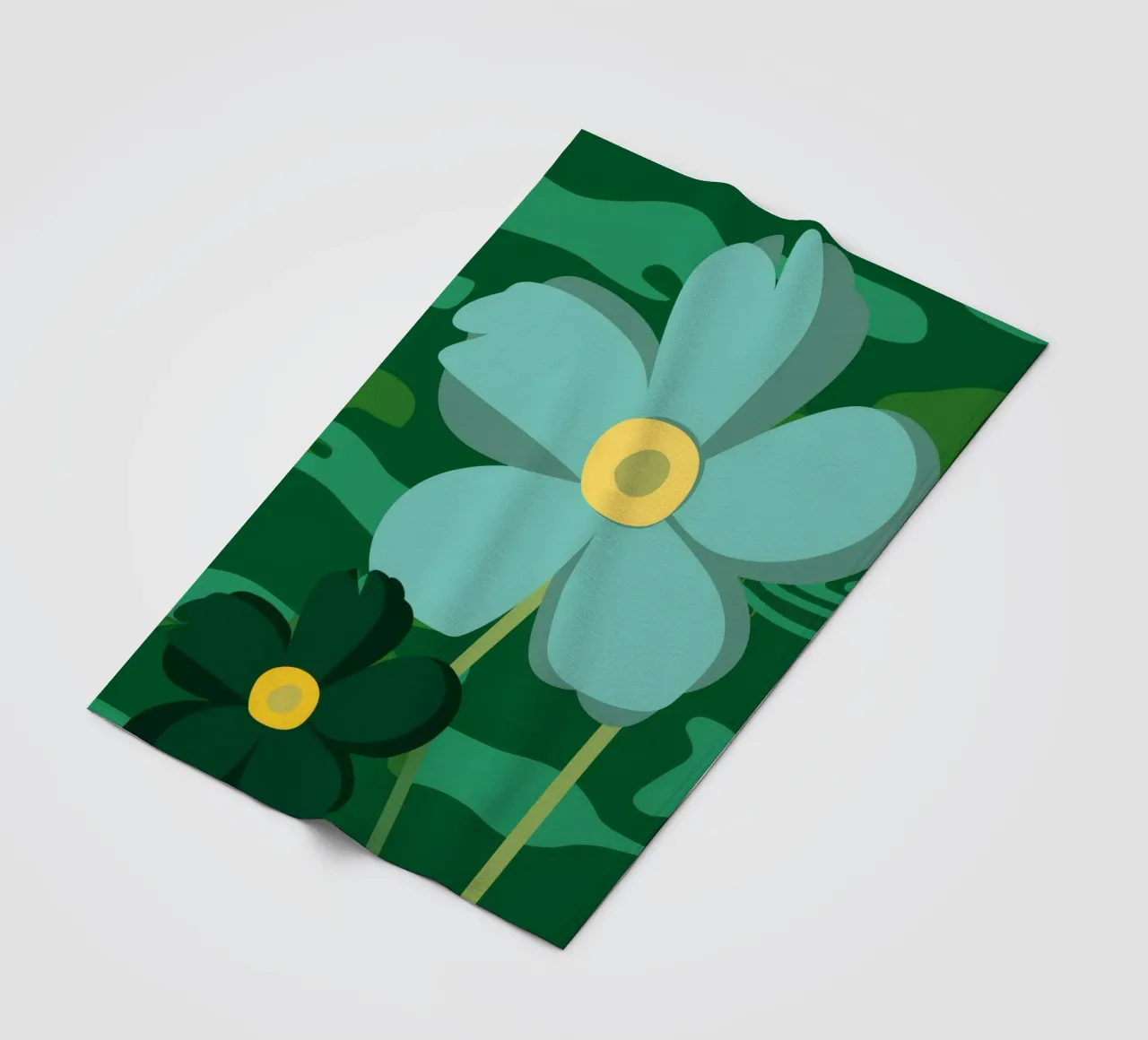 Camo Bloom Pop coperta in pile da Moonlite Desire