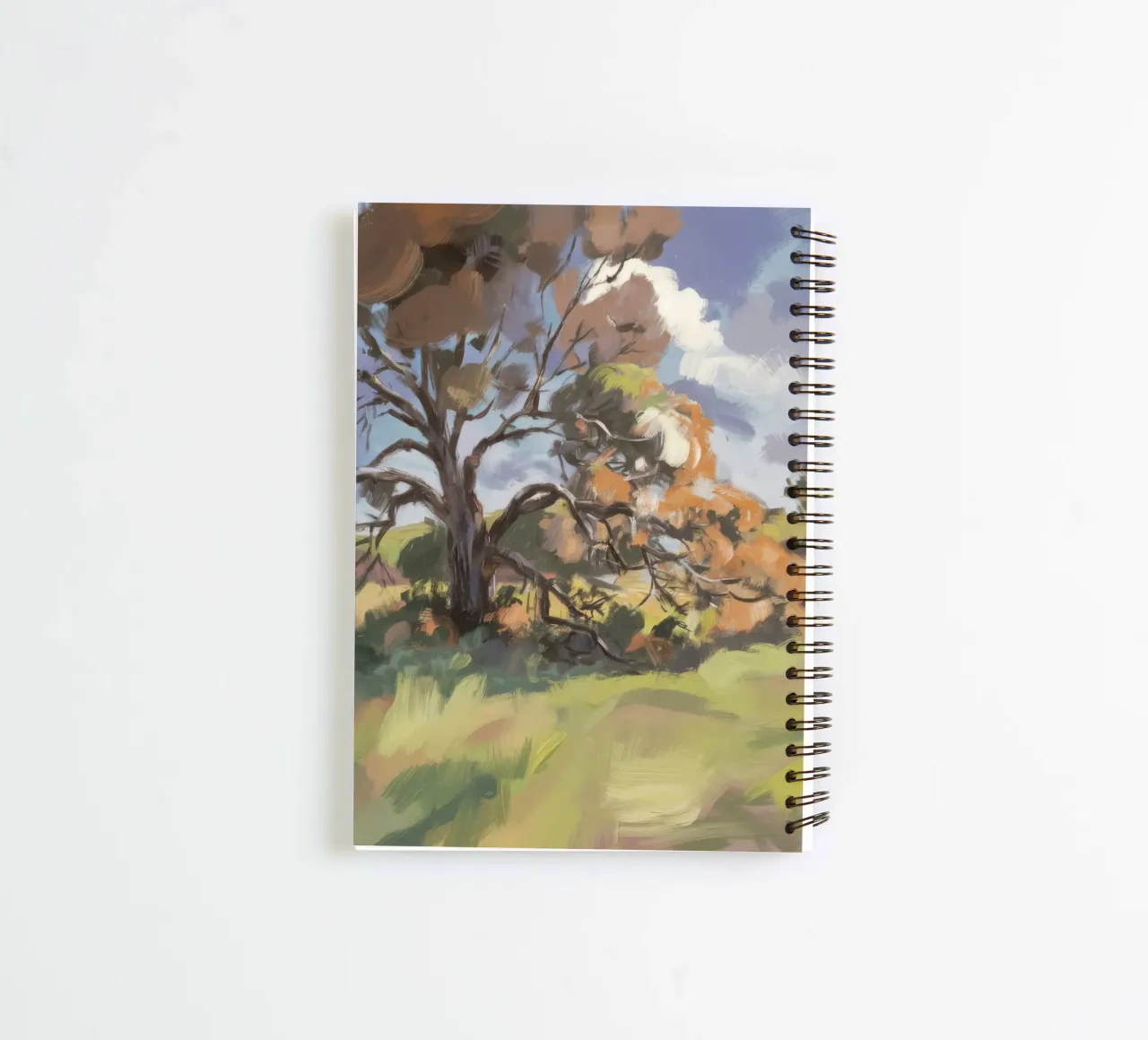 Gnarled Tree Solitude spiral notebook by Radiance Landscape