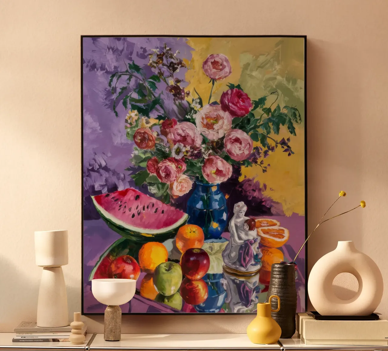 Opulent Fruit Extravaganza forex plate by Radiance Landscape