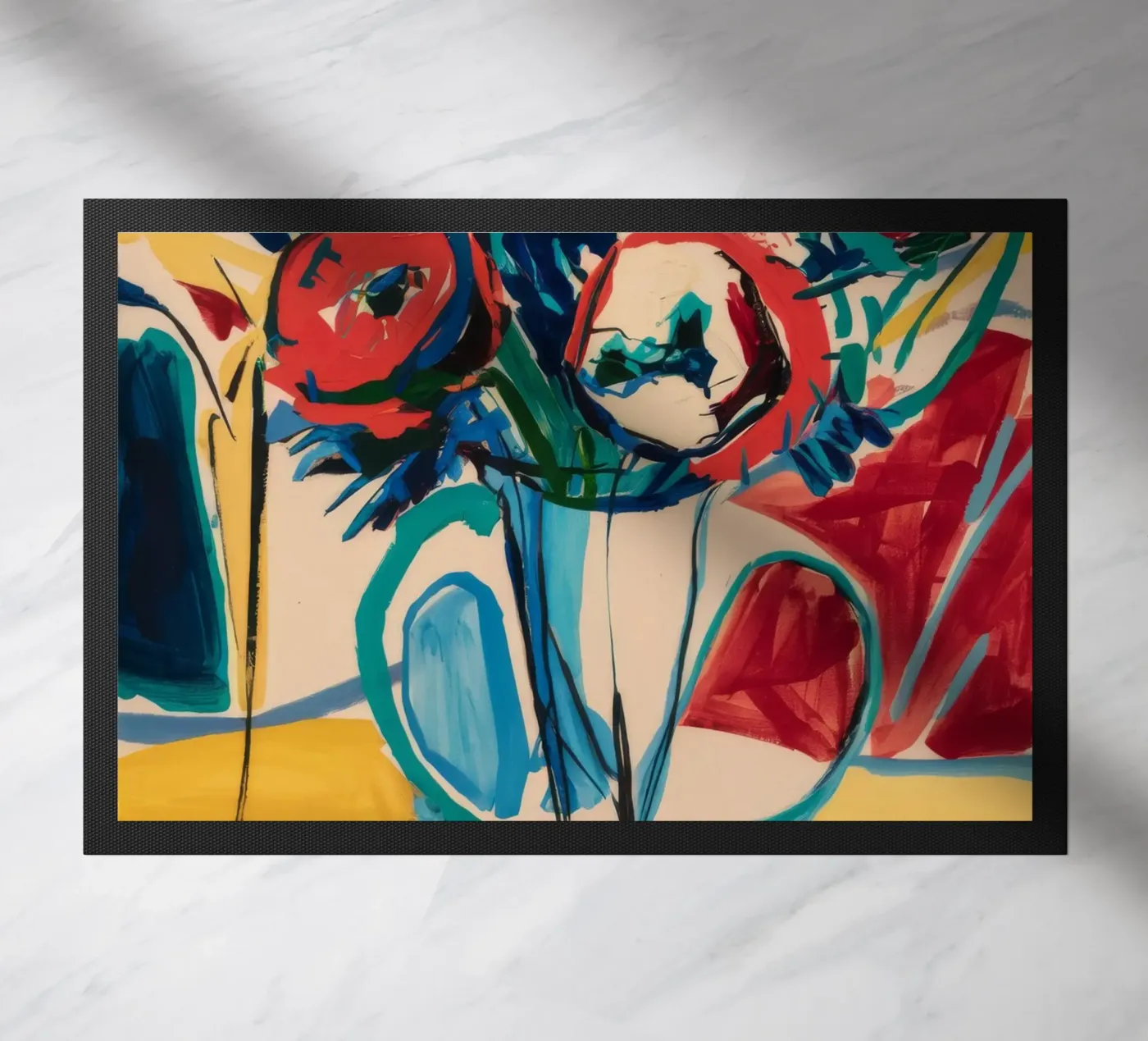 Chromatic Floral Joy zerbino da Vivid Reverie