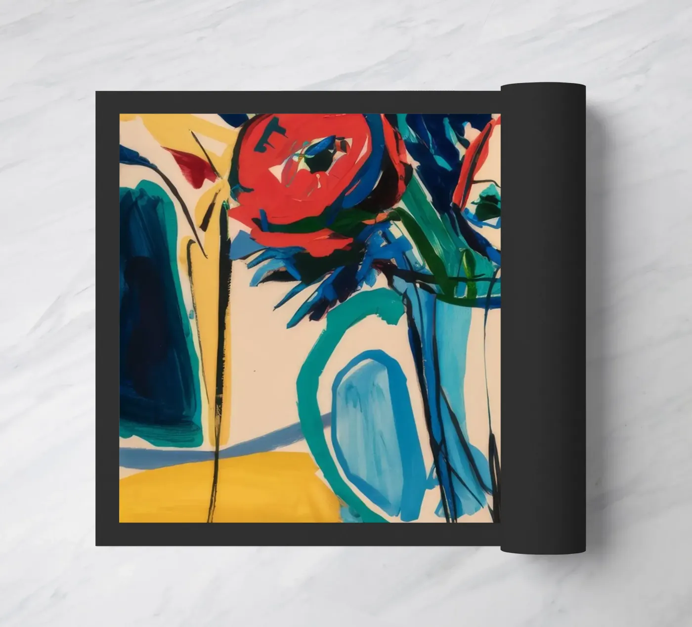 Chromatic Floral Joy zerbino da Vivid Reverie