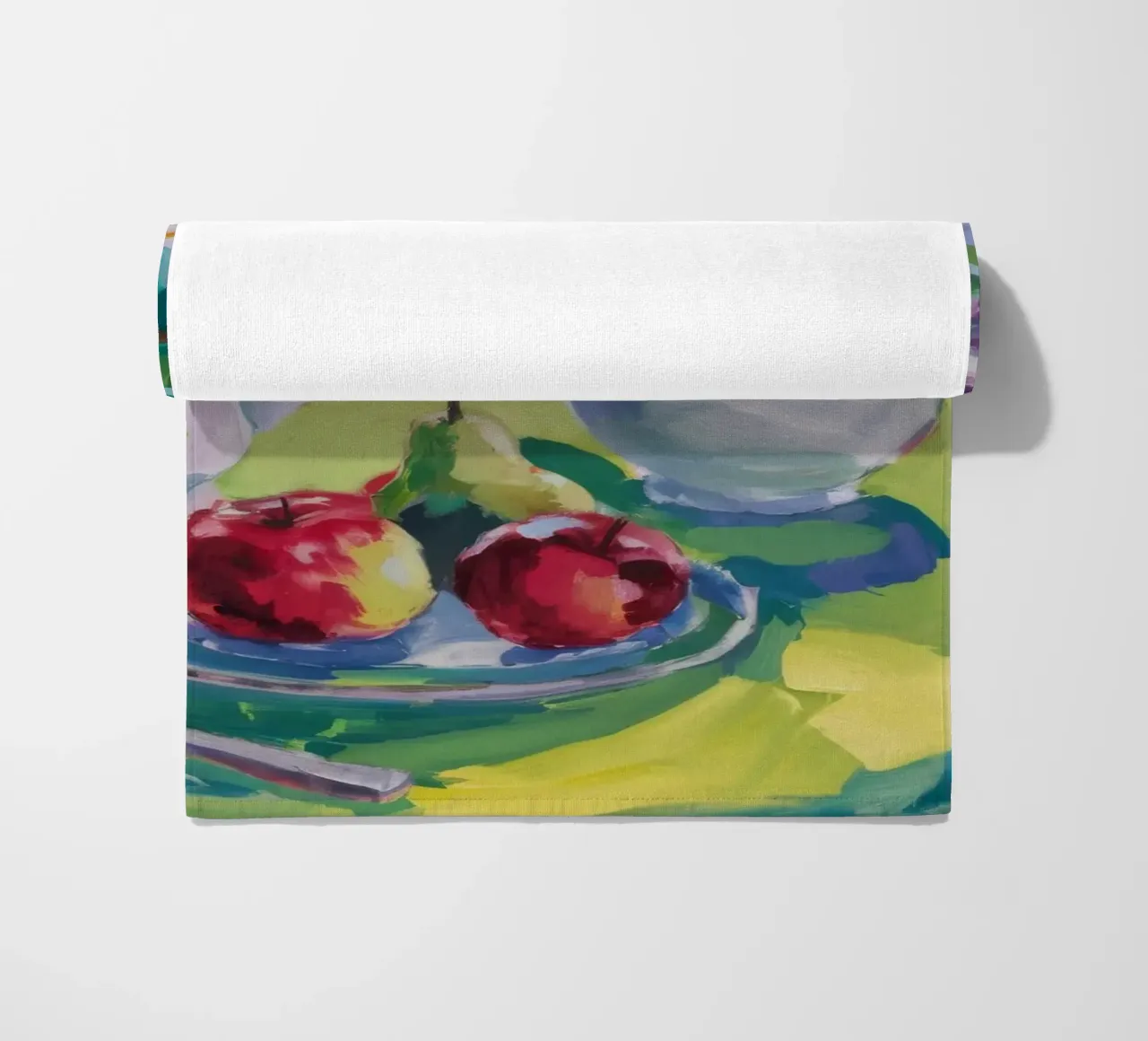 Teiera d'argento a riposo telo mare da Radiance Landscape