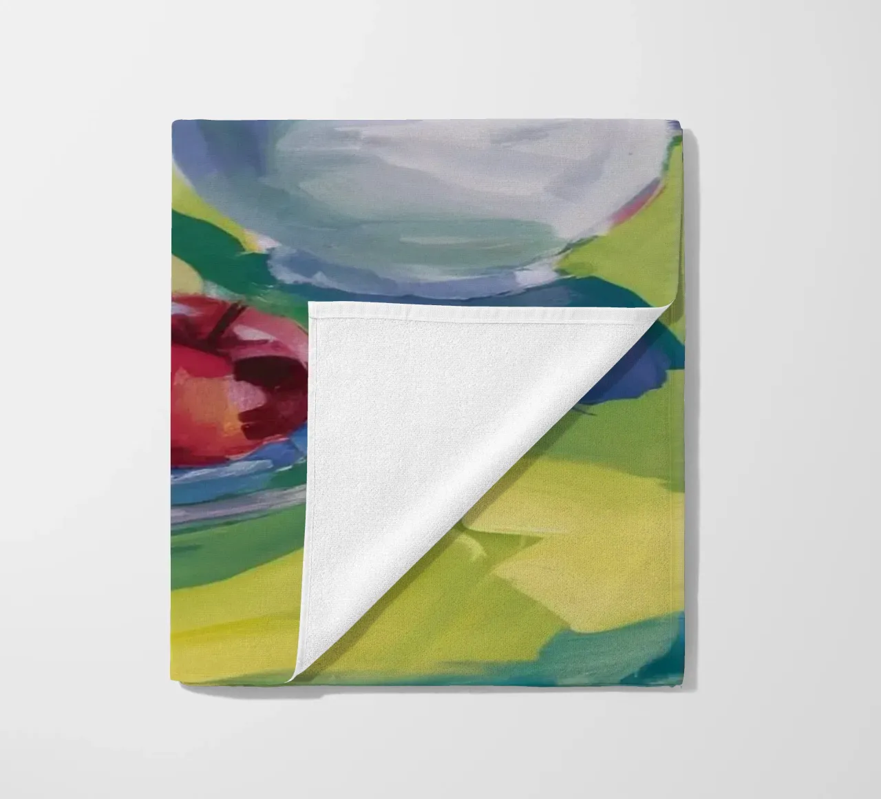 Teiera d'argento a riposo telo mare da Radiance Landscape