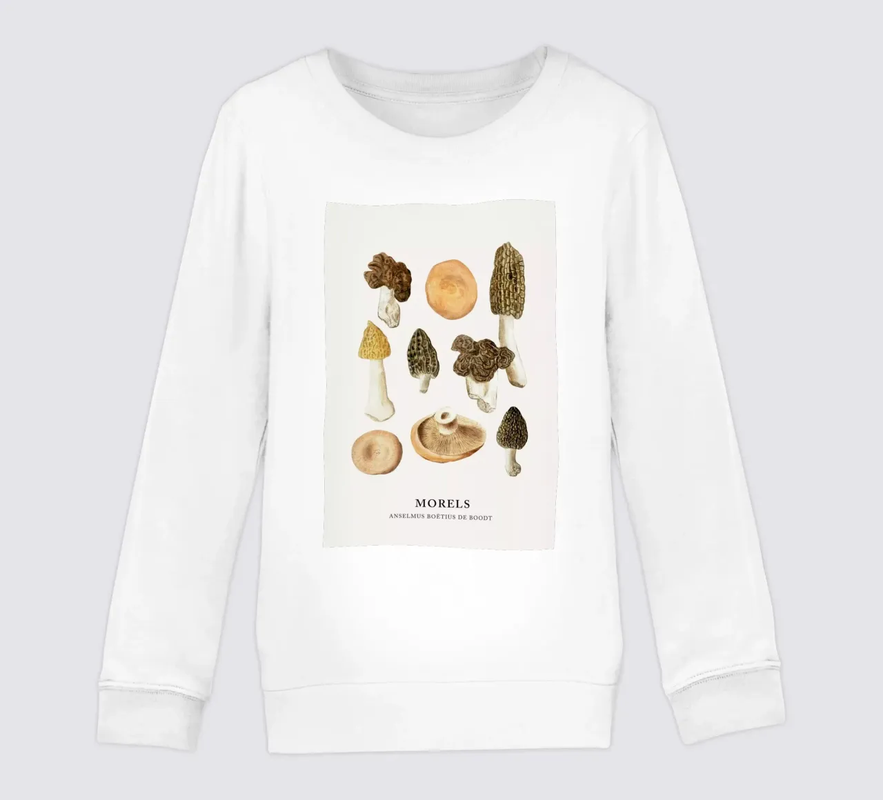 Anselmus Boëtius de Boodt - Morels felpa bambino da Vintage by JUNIQE