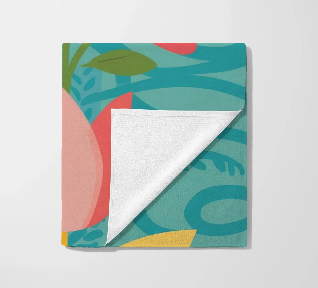 Art Nouveau Reds beach towel by Moonlite Desire