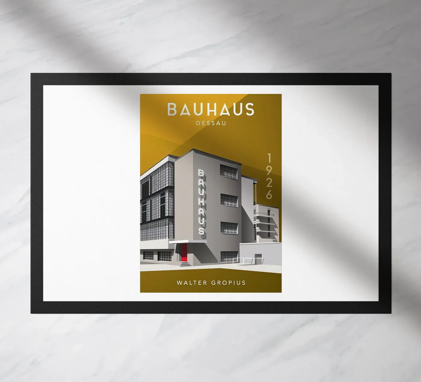 Bauhaus deurmat van Brooke