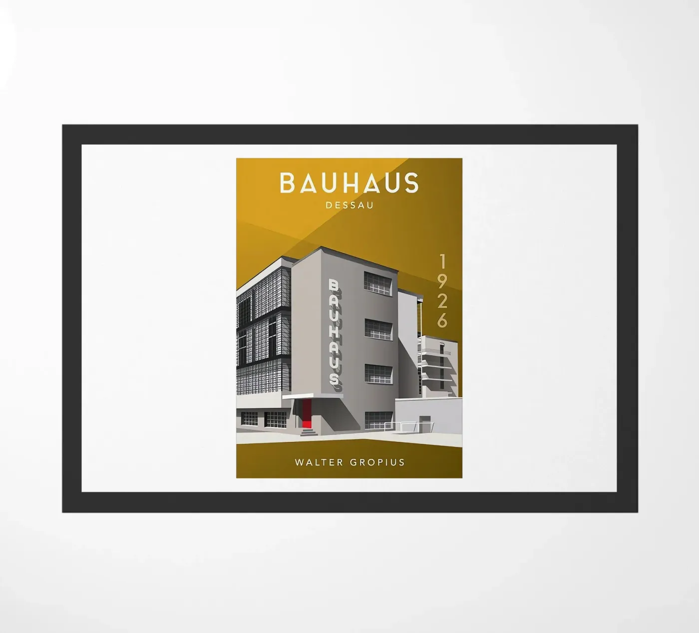 Bauhaus deurmat van Brooke