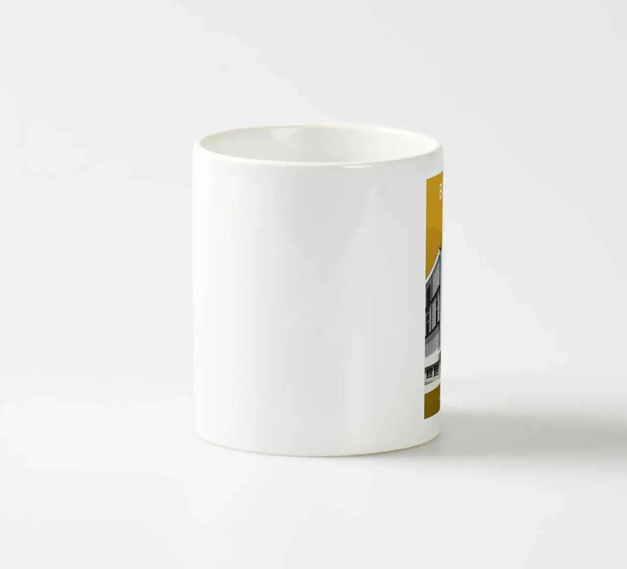 Bauhaus ceramic mug by Brooke