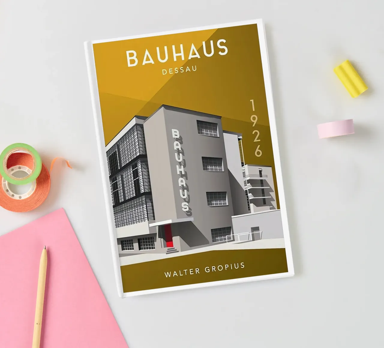 Bauhaus notebook by Brooke