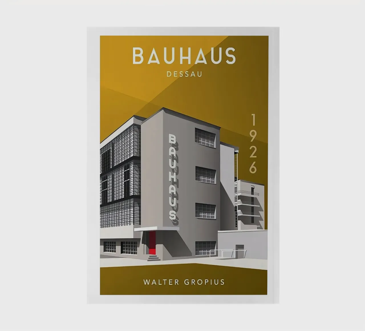 Bauhaus notebook by Brooke
