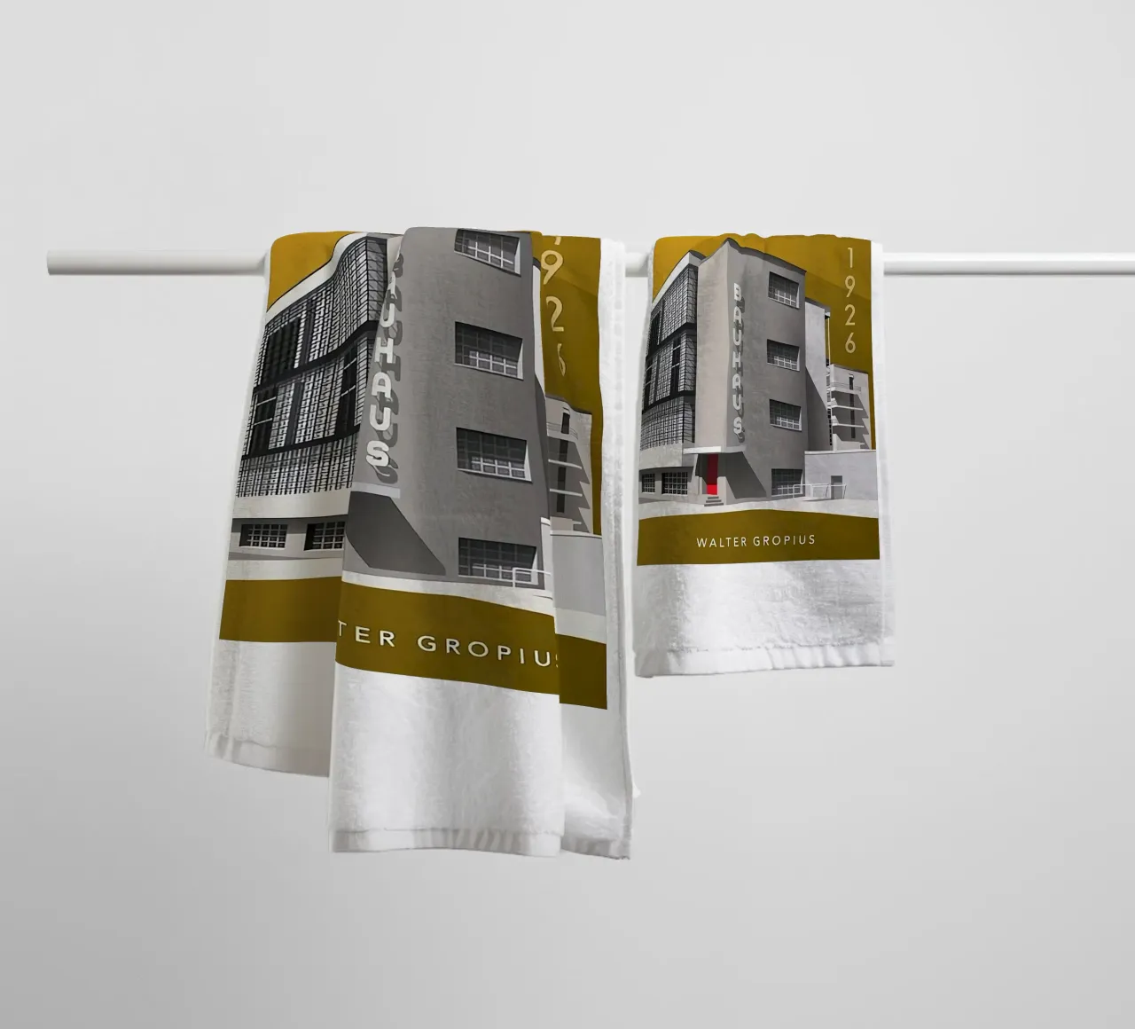 Bauhaus towel by Brooke