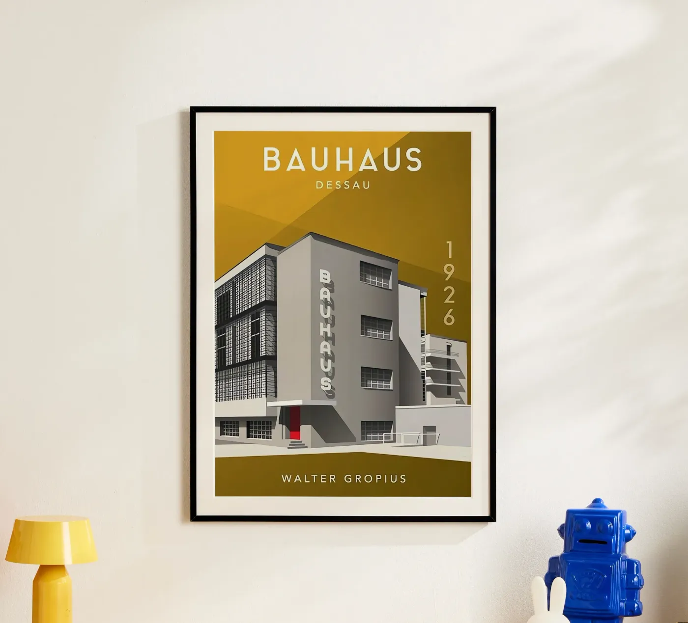 Bauhaus poster van Brooke