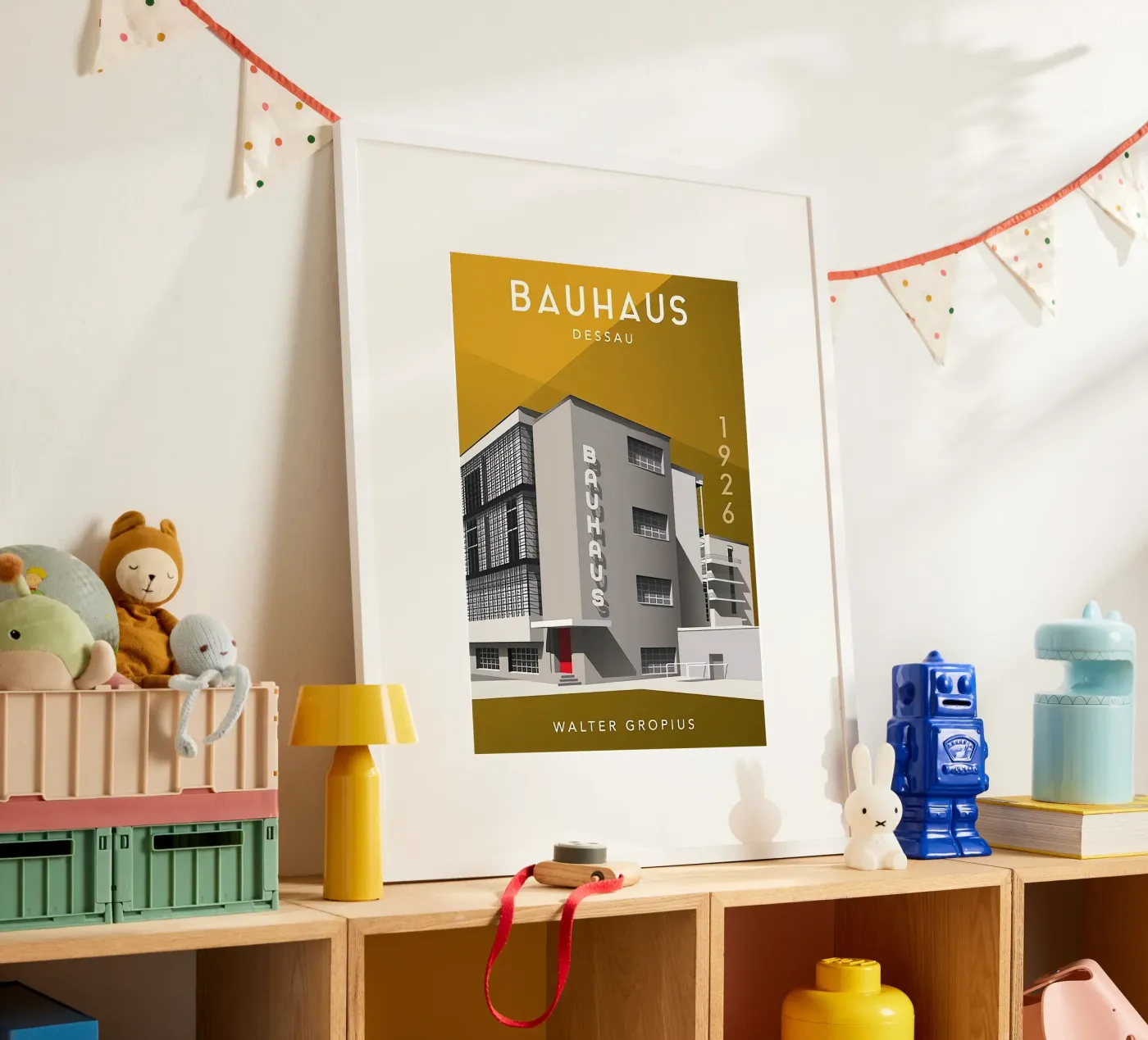Bauhaus poster van Brooke
