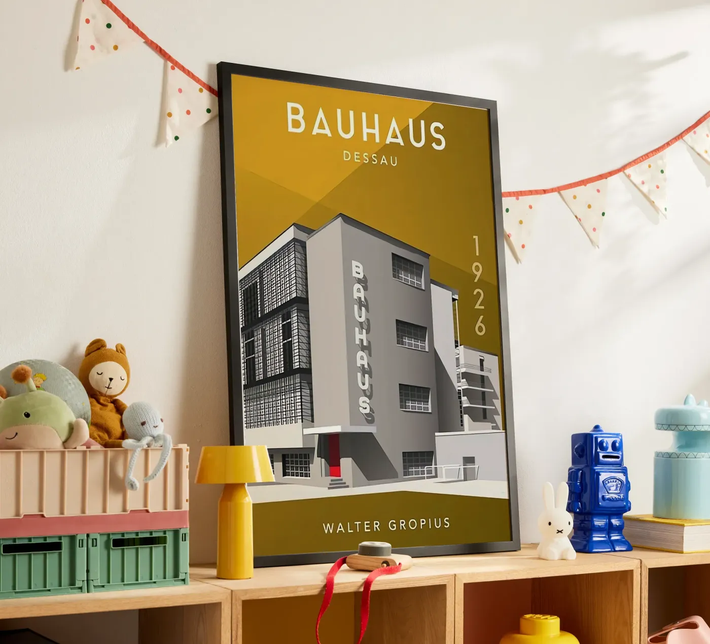 Bauhaus poster van Brooke