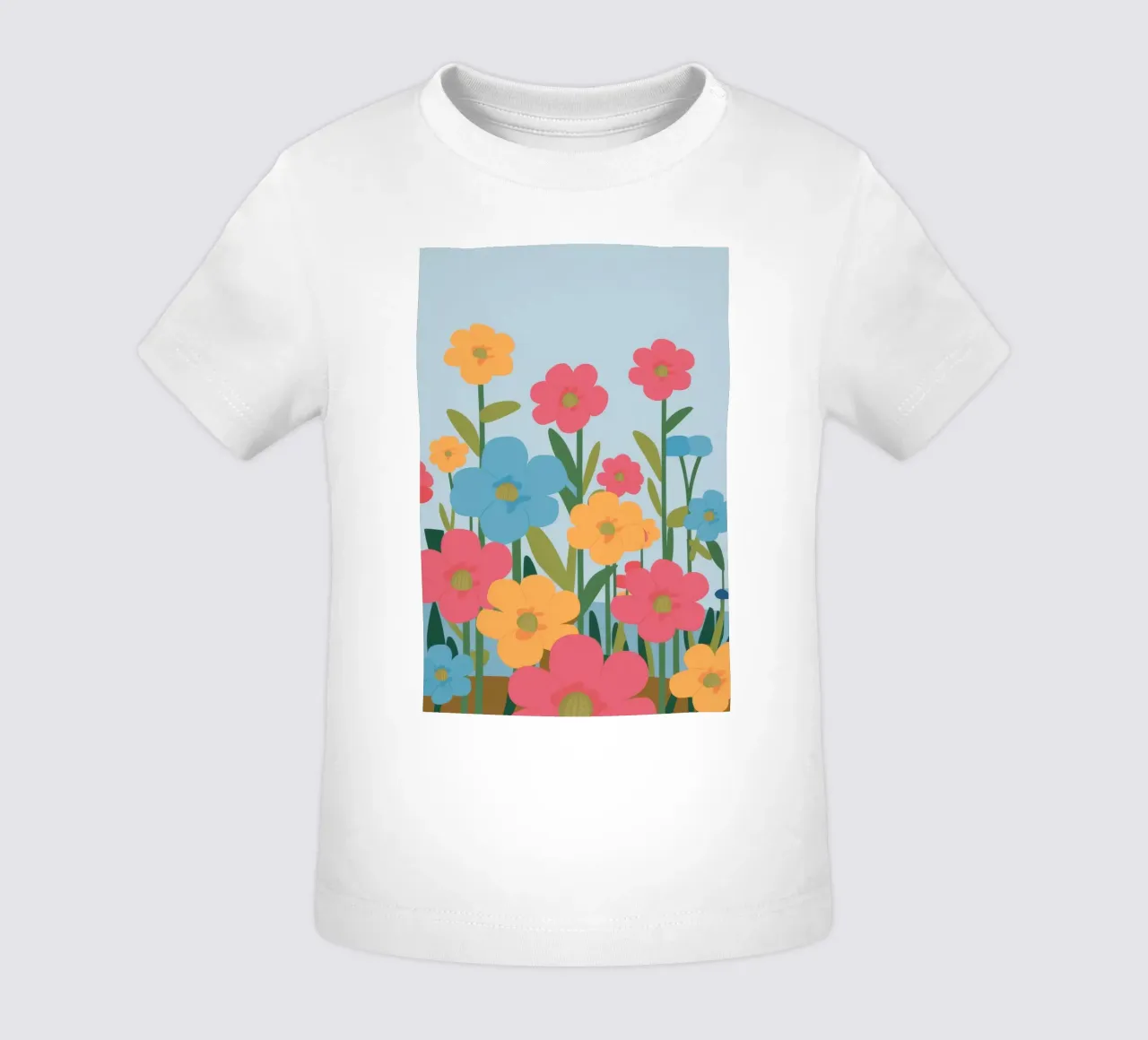 Pastell Wiese Haze Baby T-Shirt von Moonlite Desire