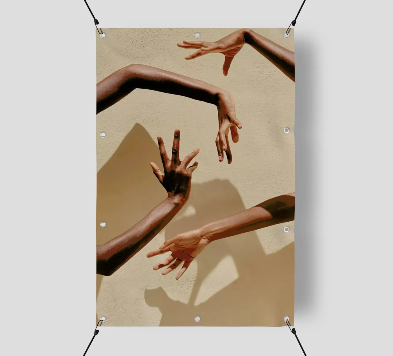 Hands in Motion telo in pvc da EyeEm Mobile GmbH