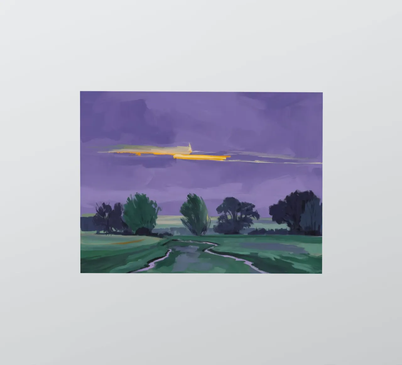 Nocturne Fields Whisper sticker by Radiance Landscape