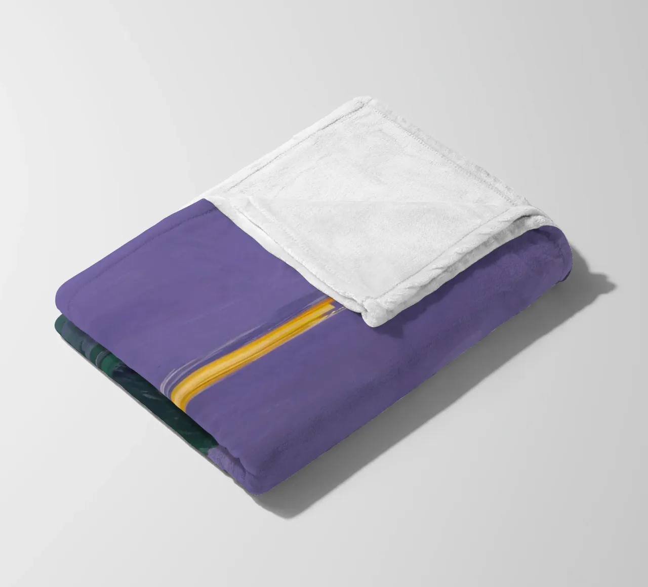 Nocturne Fields Whisper fleece blanket by Radiance Landscape