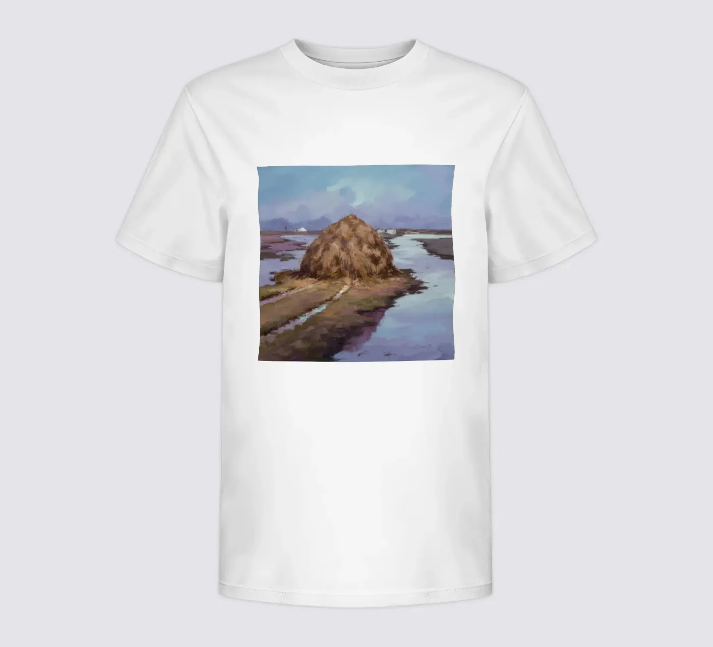 Hooiberg rivier kalm kinder t-shirt van Radiance Landscape