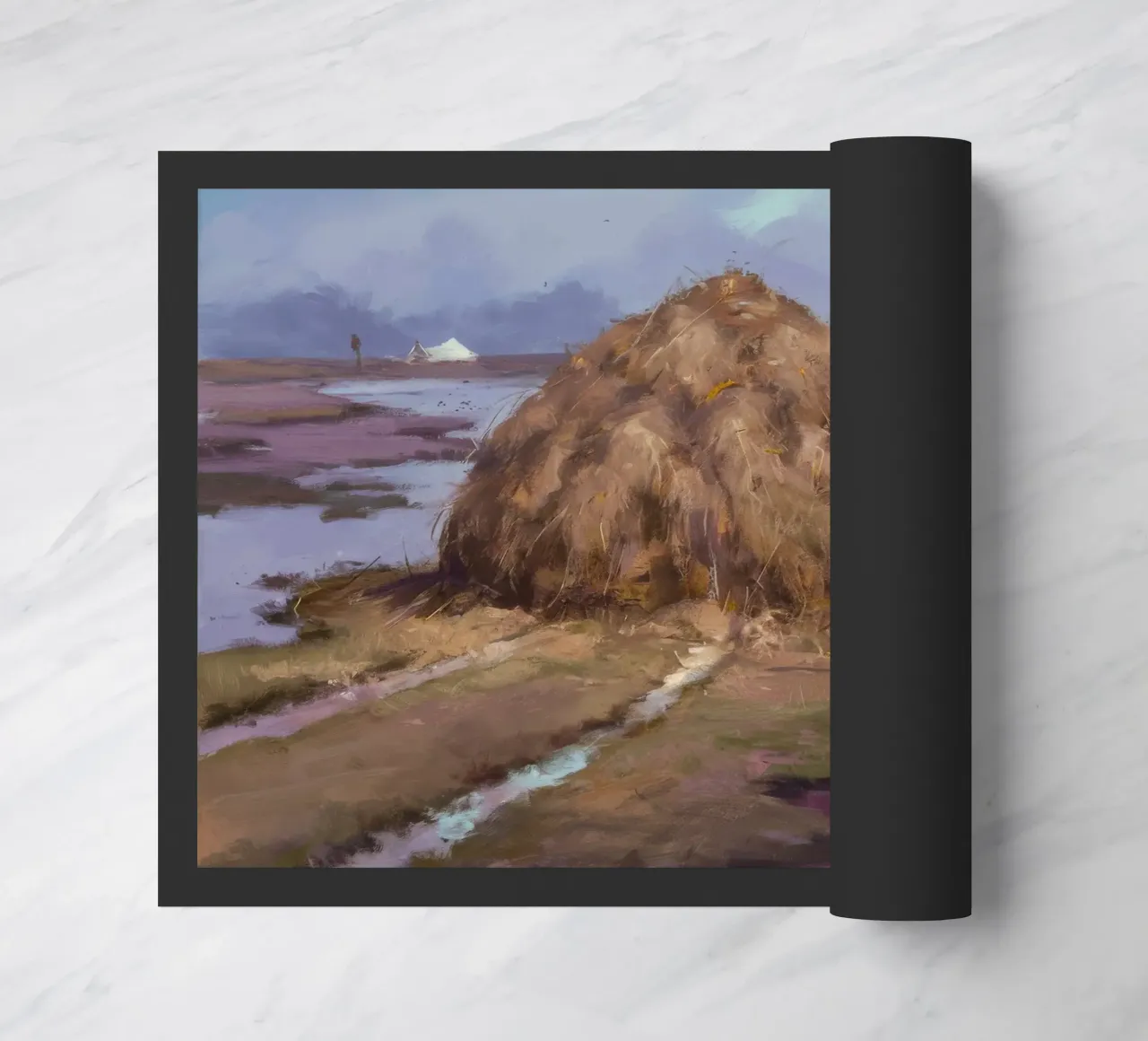 Hooiberg rivier kalm deurmat van Radiance Landscape