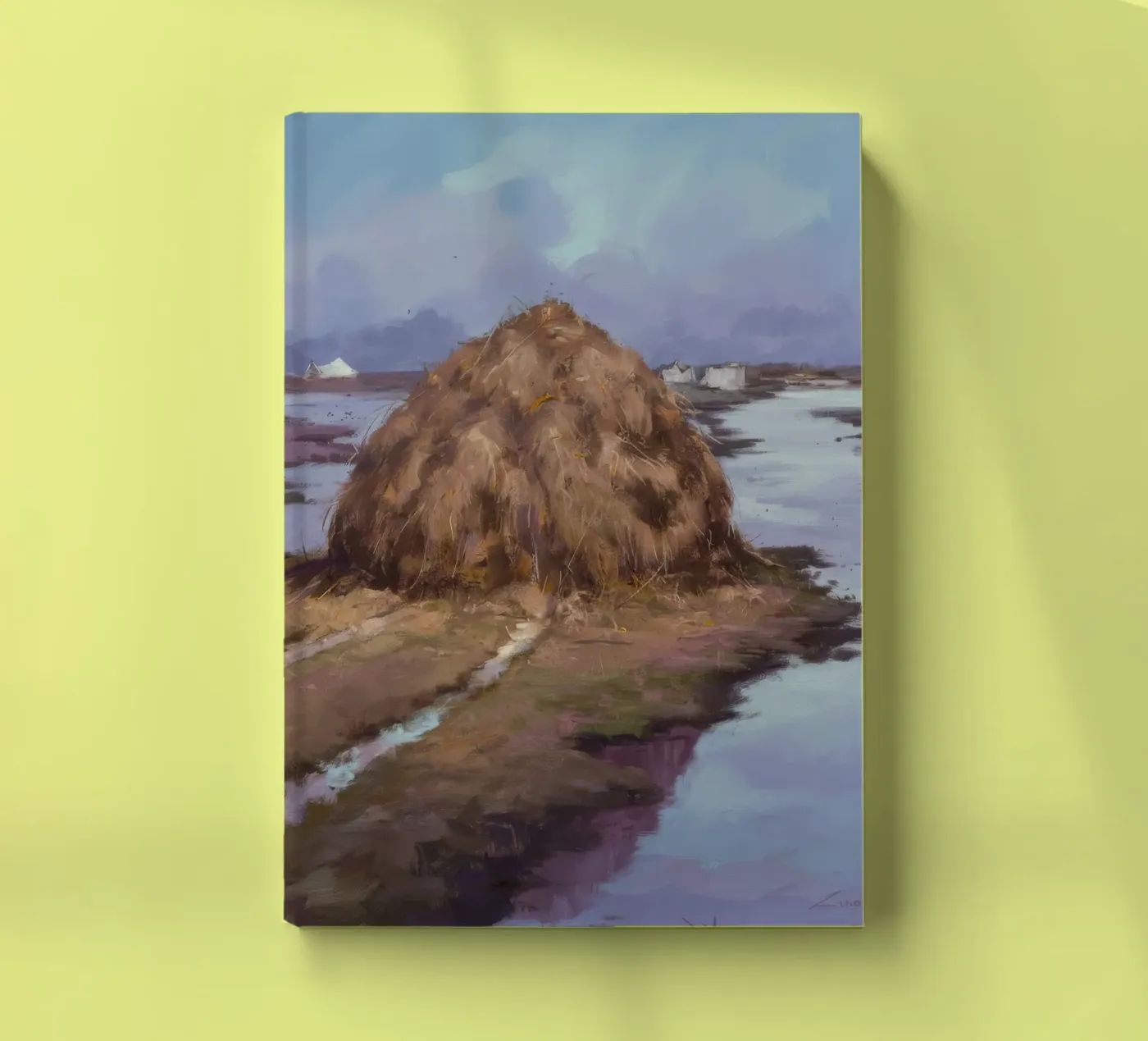 Haystack River Calm notebook by Radiance Landscape