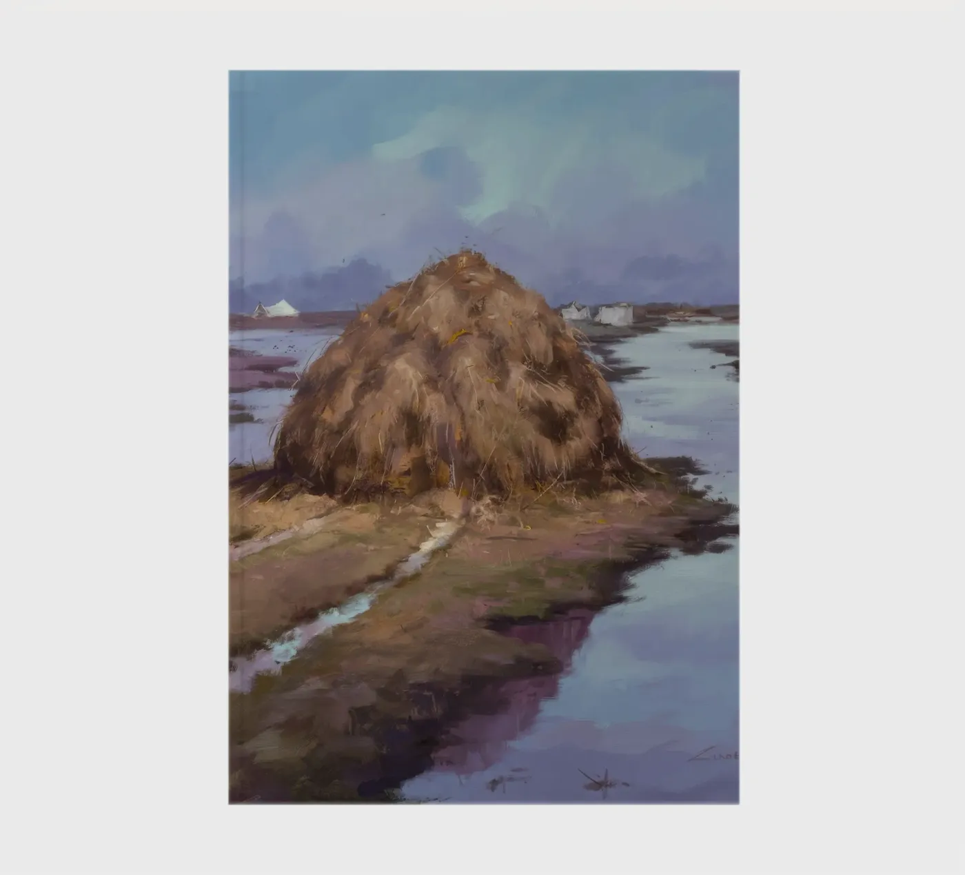 Haystack River Calm notebook by Radiance Landscape