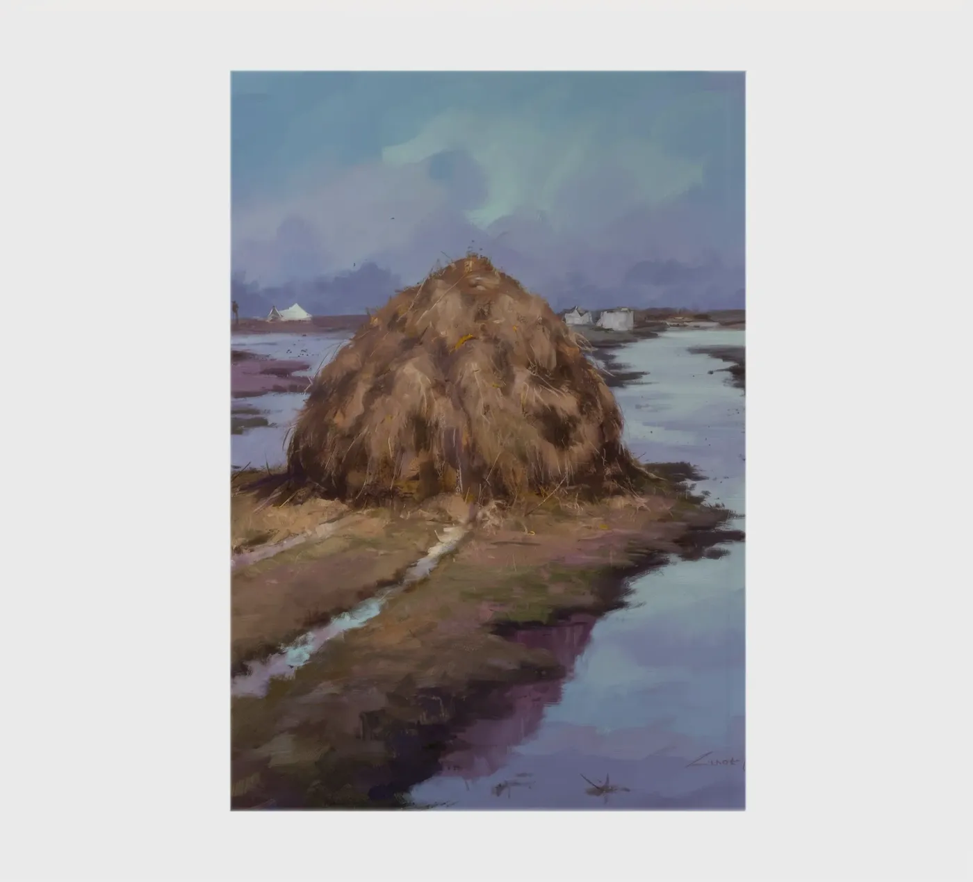 Haystack River Calm notebook by Radiance Landscape