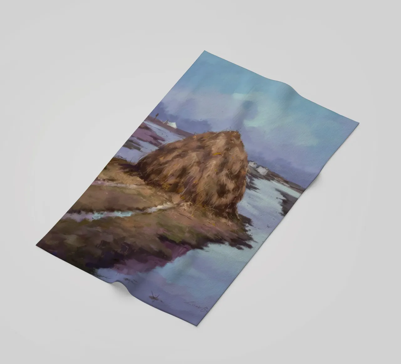 Fiume Haystack Calma telo mare da Radiance Landscape