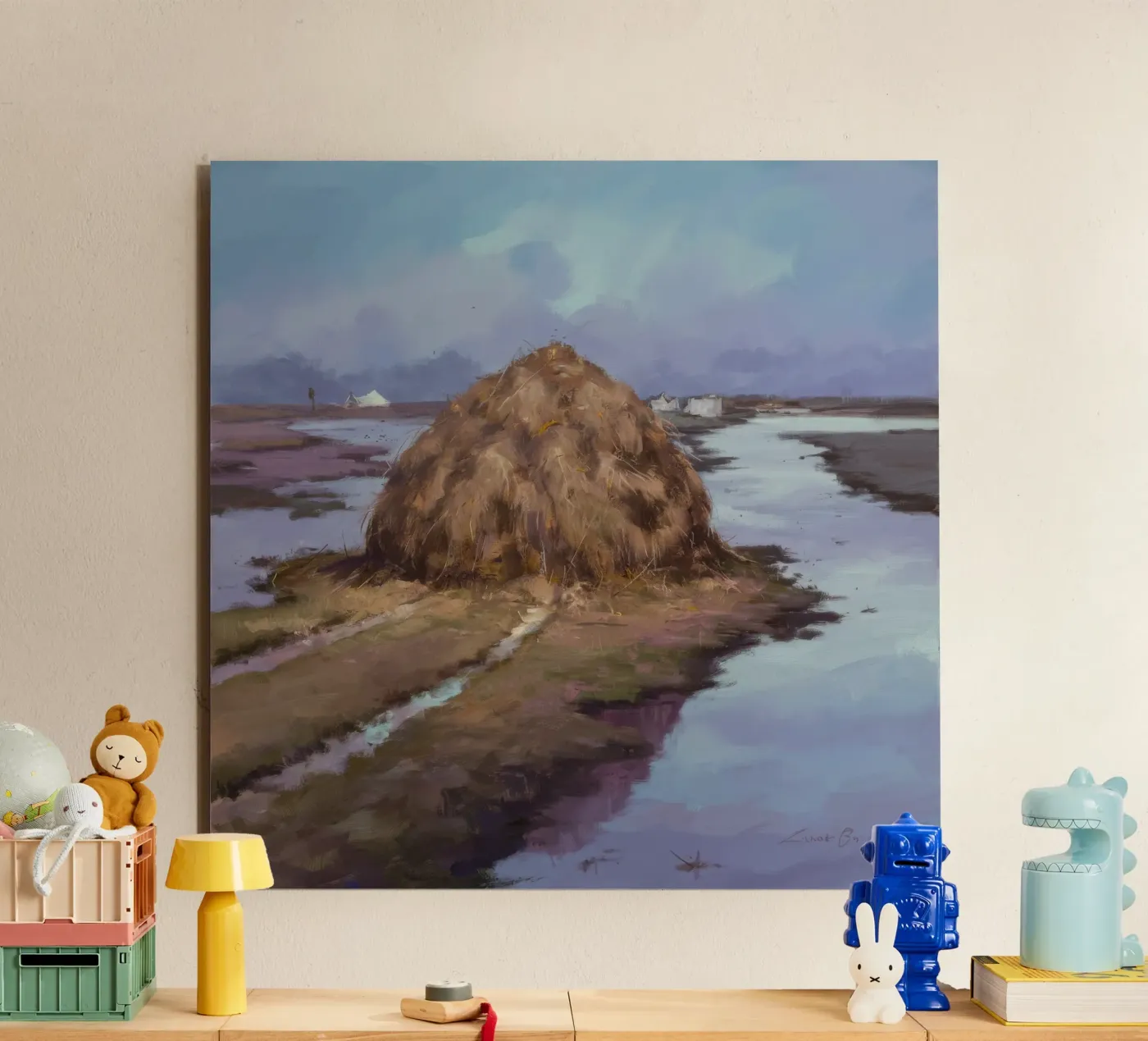 Haystack River Calm Forex-Platte von Radiance Landscape