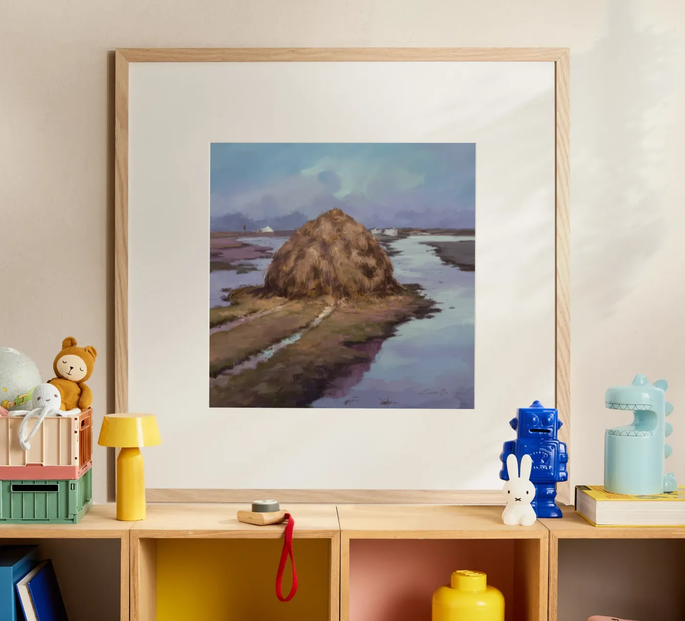 Haystack River Calm poster da Radiance Landscape