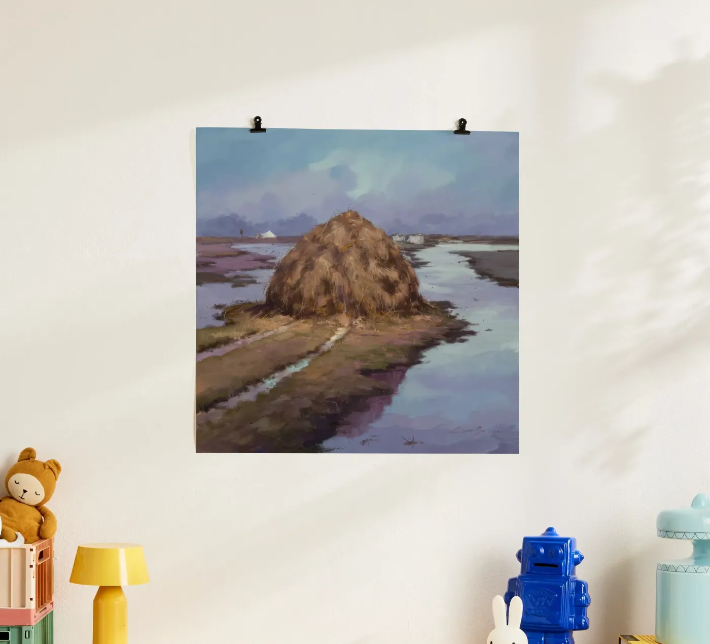 Haystack River Calm poster da Radiance Landscape