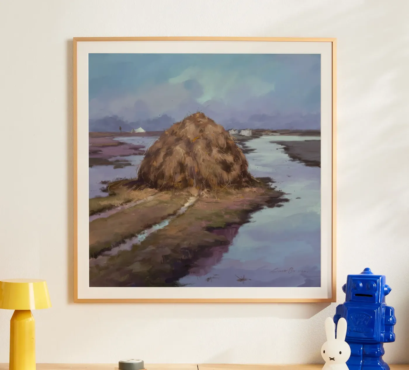 Haystack River Calm poster da Radiance Landscape