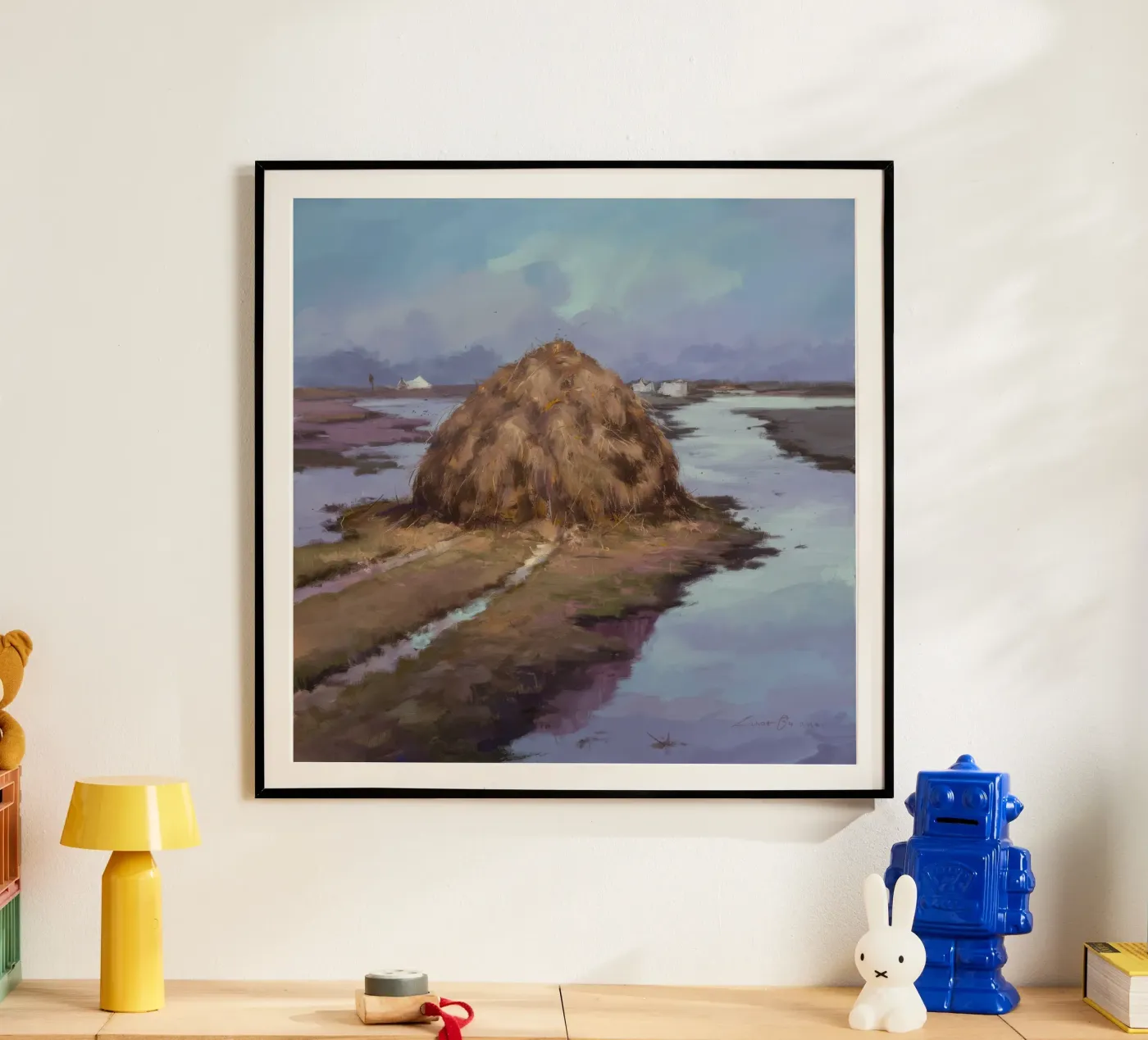 Haystack River Calm poster da Radiance Landscape