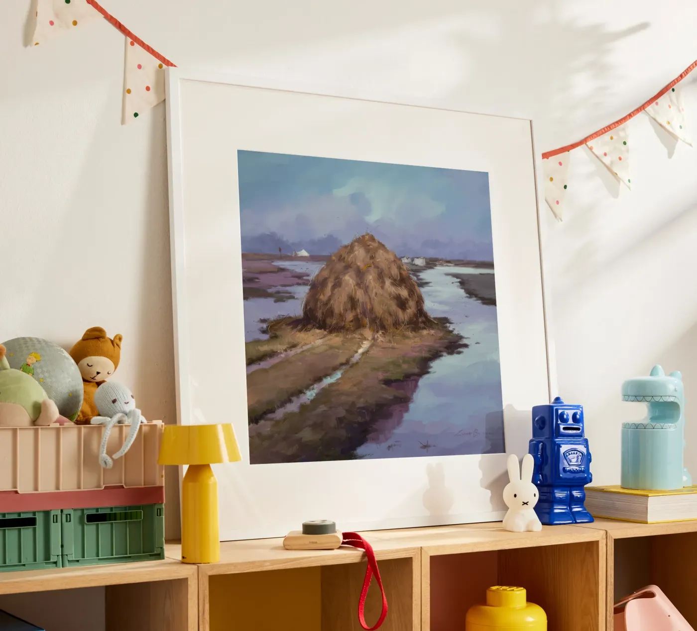 Haystack River Calm poster da Radiance Landscape