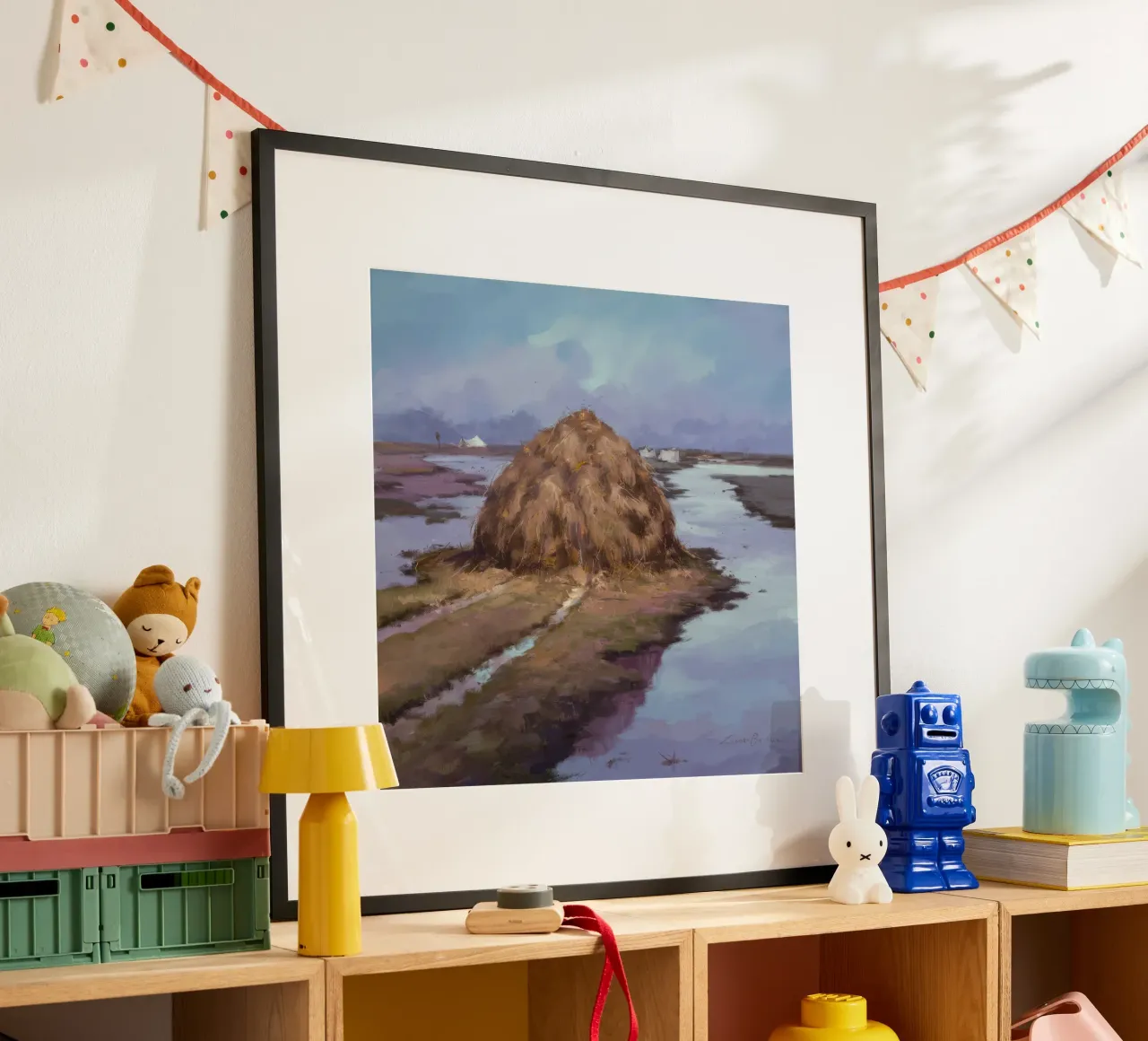 Fiume Haystack Calma carta hahnemühle da Radiance Landscape