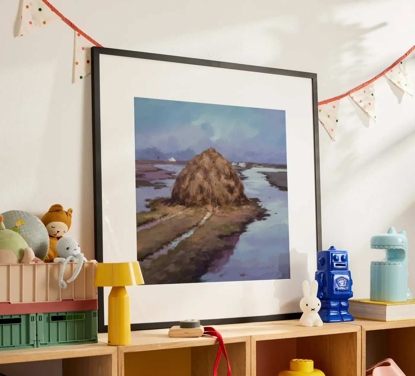 Haystack River Calm poster da Radiance Landscape