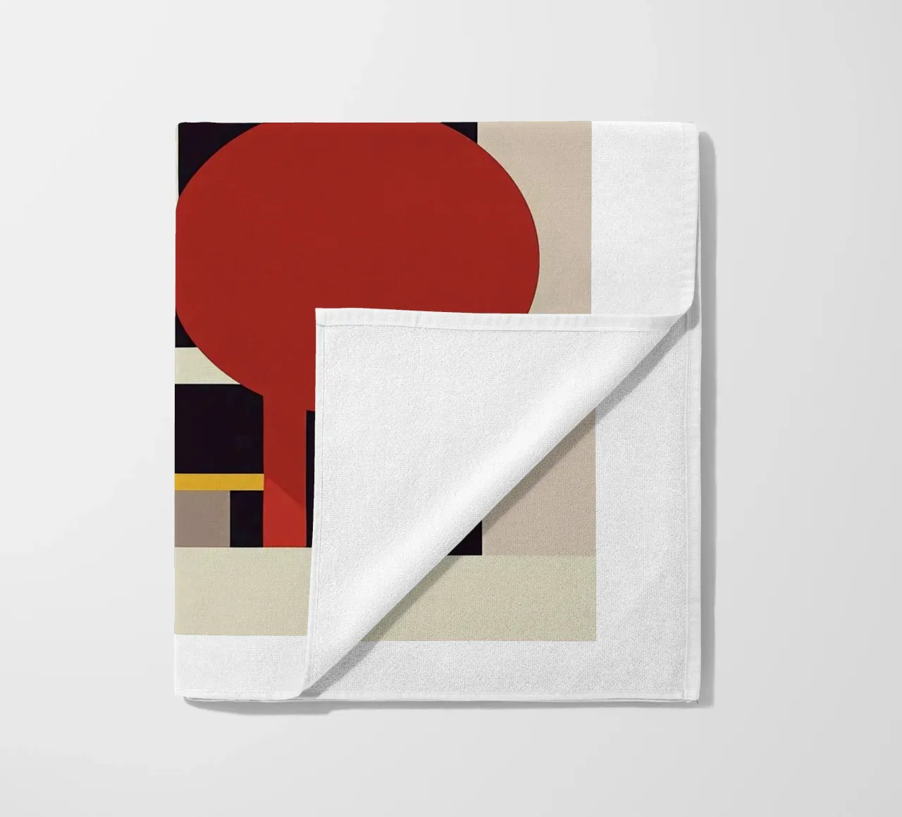 Bauhaus beach towel by Brooke