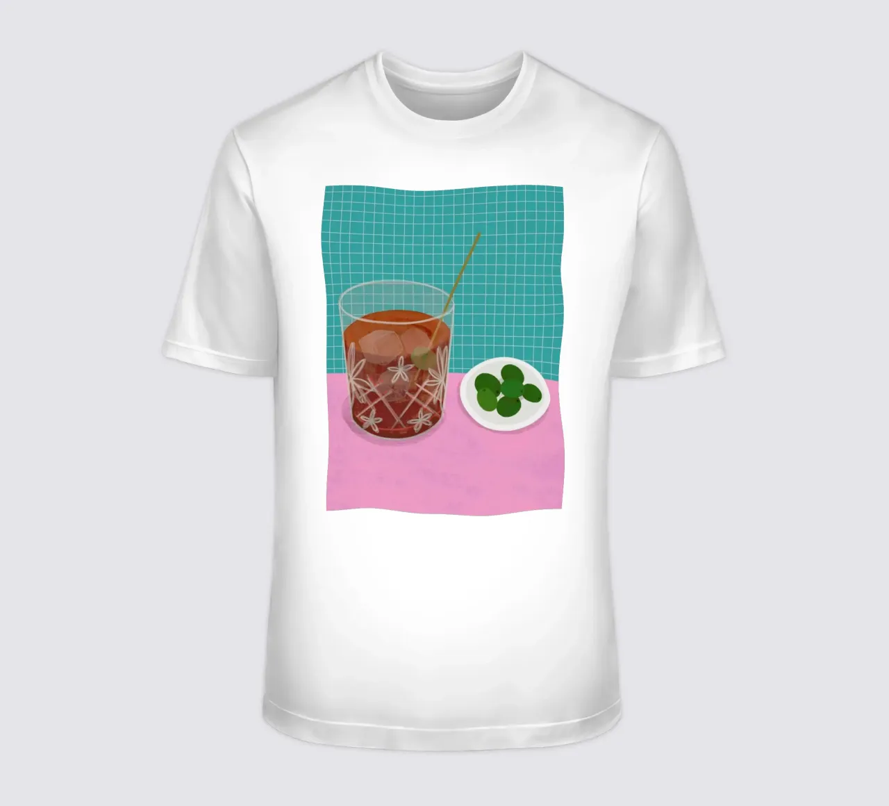 Vermut With Olives t-shirt da Be Mart