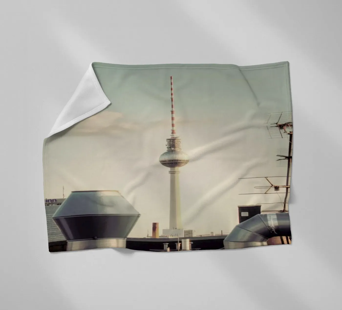Dach fleece blanket by Michael Belhadi