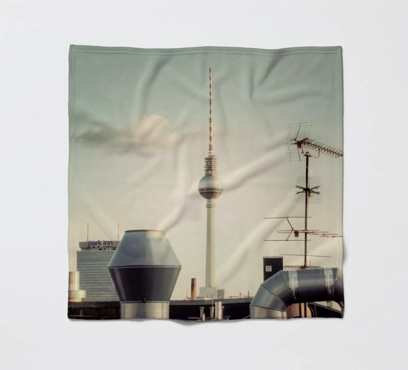 Dach fleece blanket by Michael Belhadi