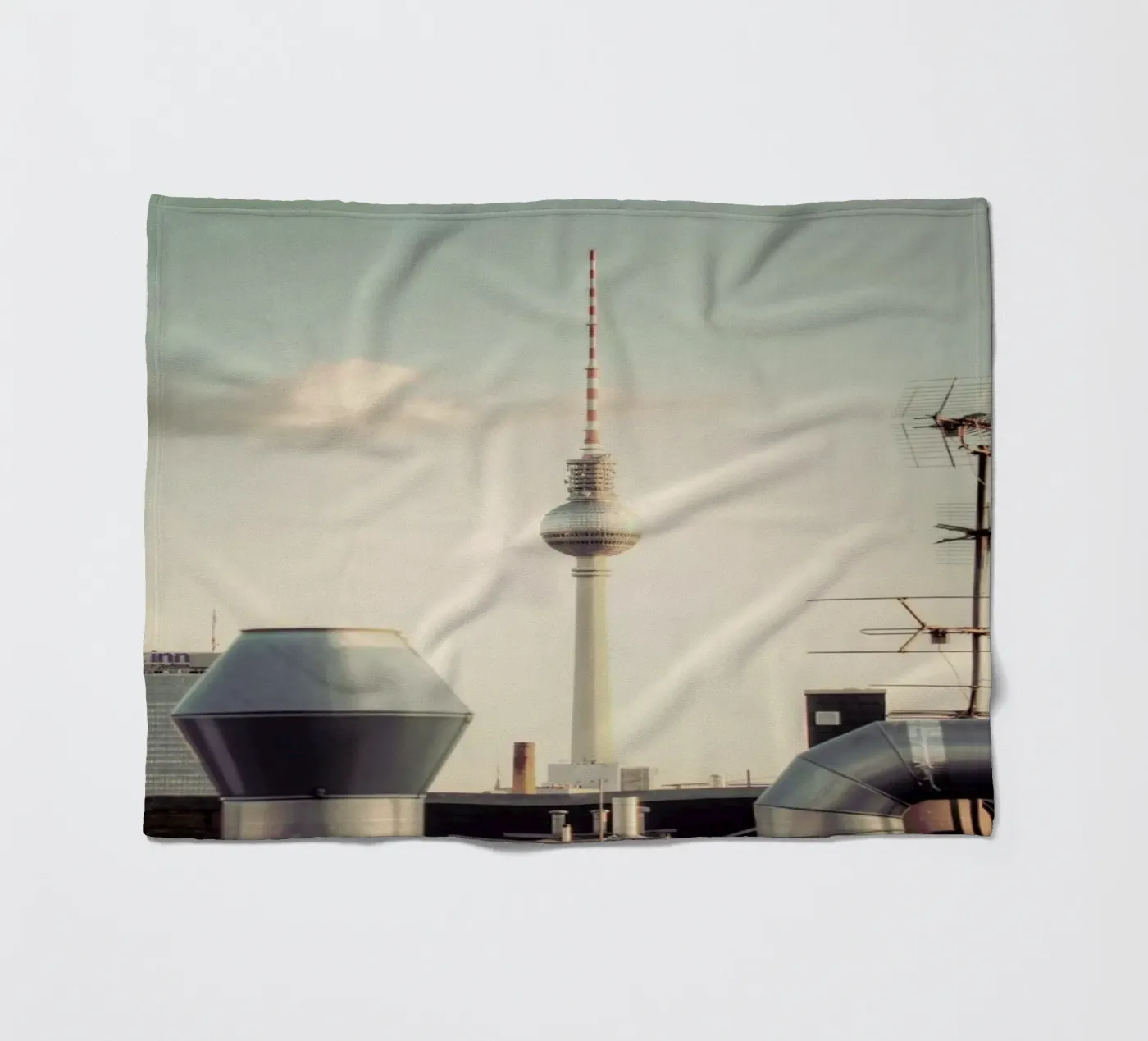 Dach fleece blanket by Michael Belhadi